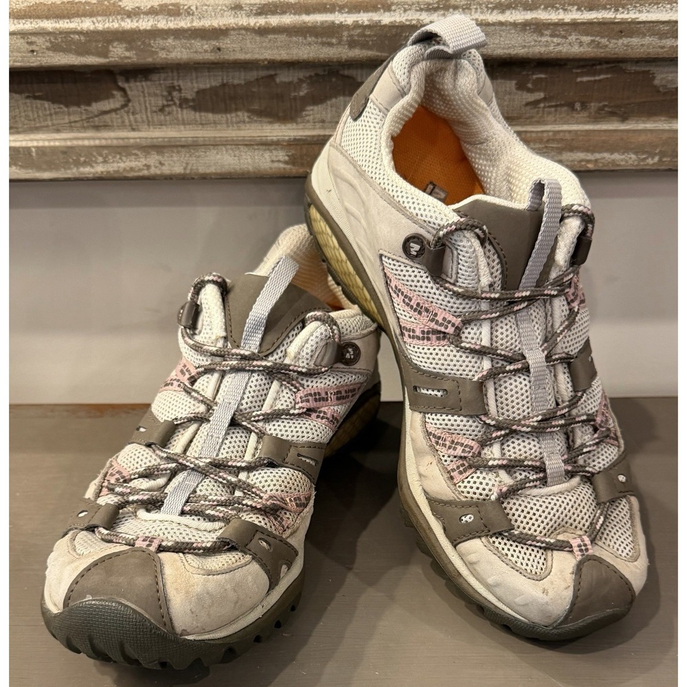 Merrell Siren Ventilator Sport Elephant, Pink Hiking Shoes Womens Size 8